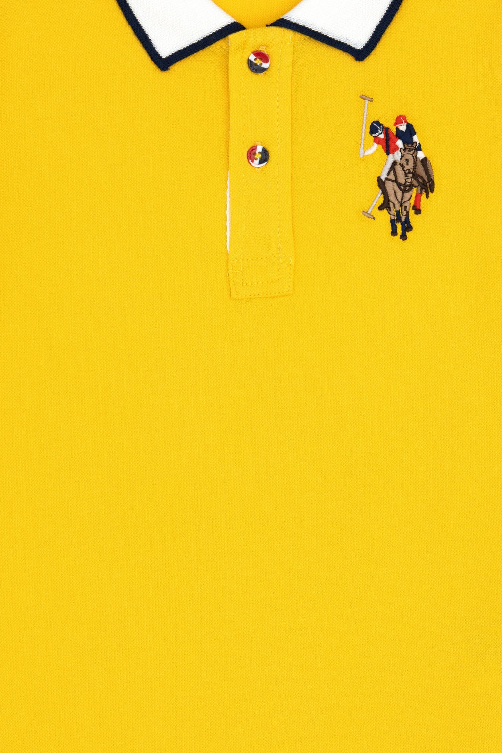 U. S. Polo Assn / Базовая футболка Saffron для мальчиков - U.s. polo assn фото 4