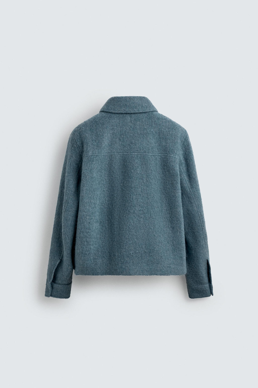 QUILTED OVERSHIRT WITH ZIP