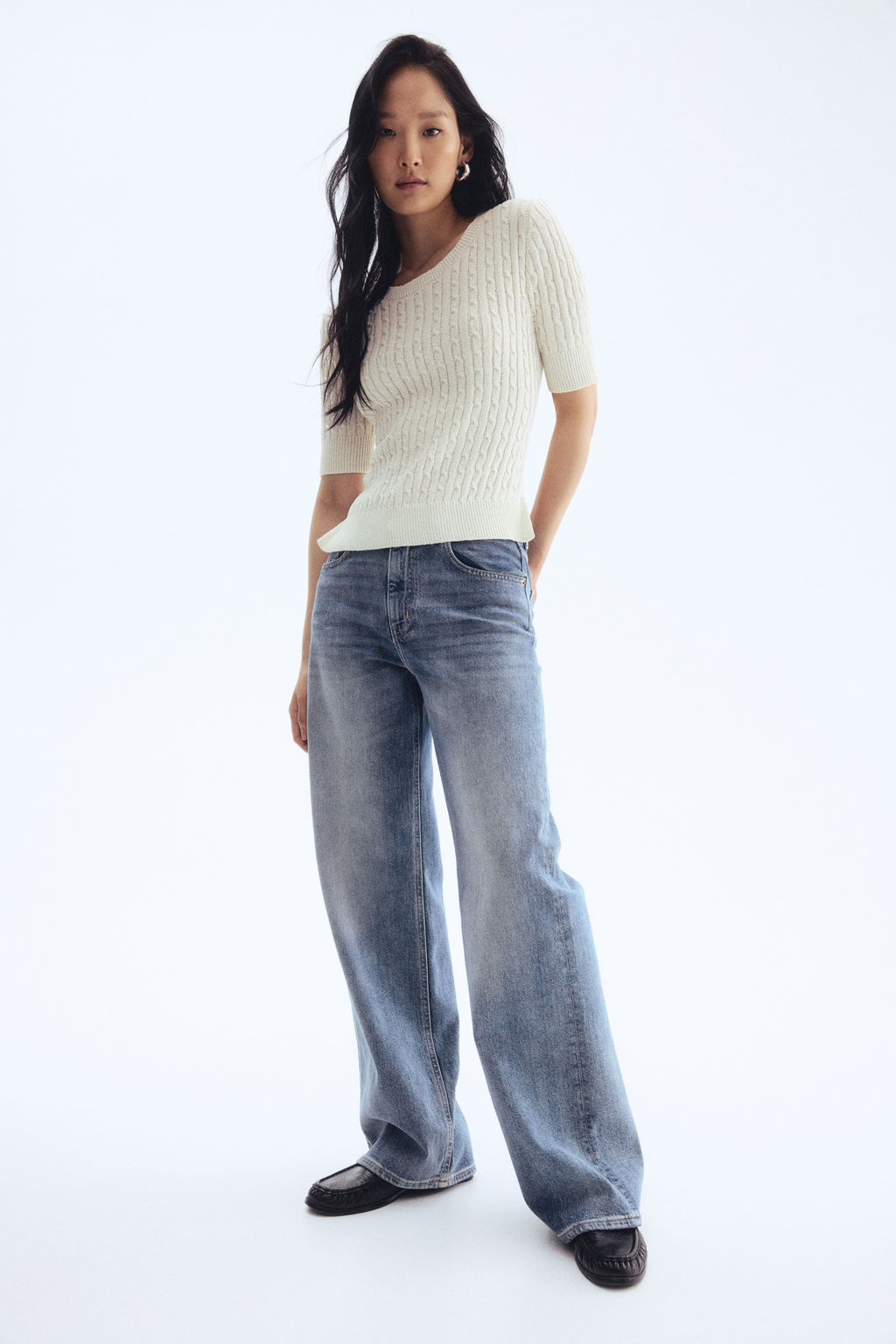 Top en punto trenzado - H&m фото 5