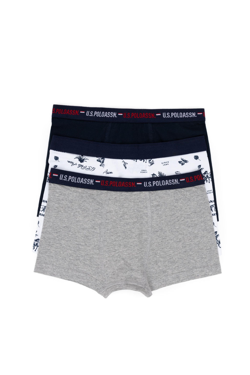 Низ белого нижнего белья для мальчика - U.s. polo assn фото 2