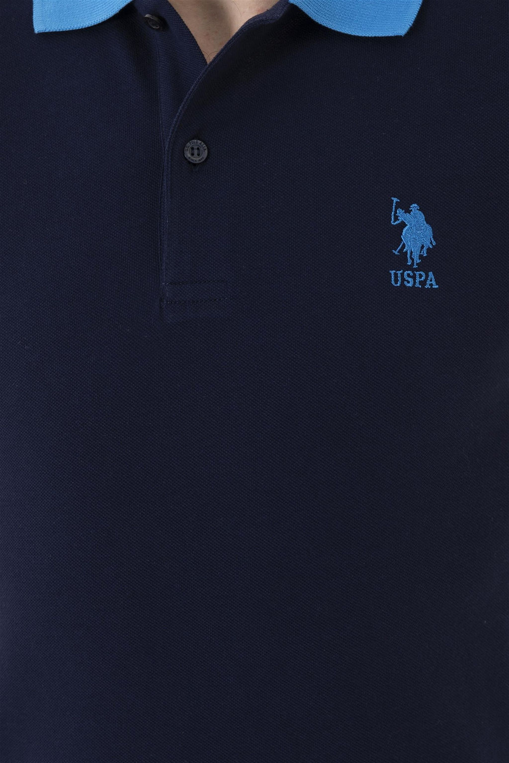 Мужская темно-синяя футболка - U.s. polo assn фото 7