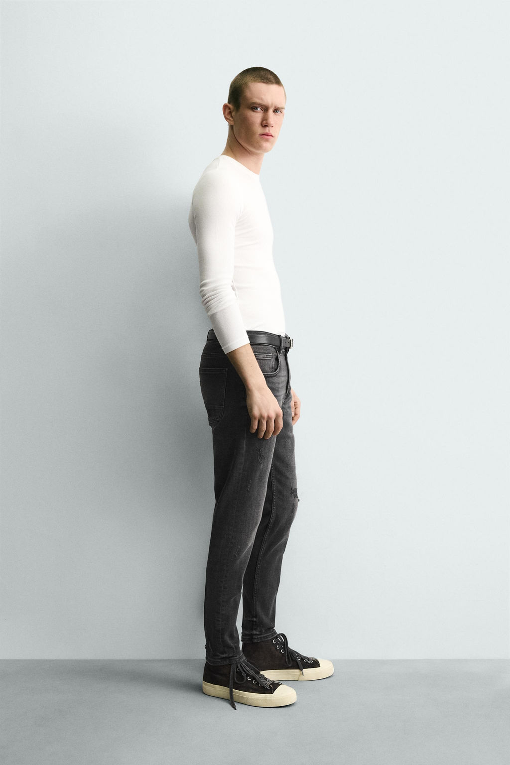 JEANS SKINNY FIT / Carb?n - Zara фото 4