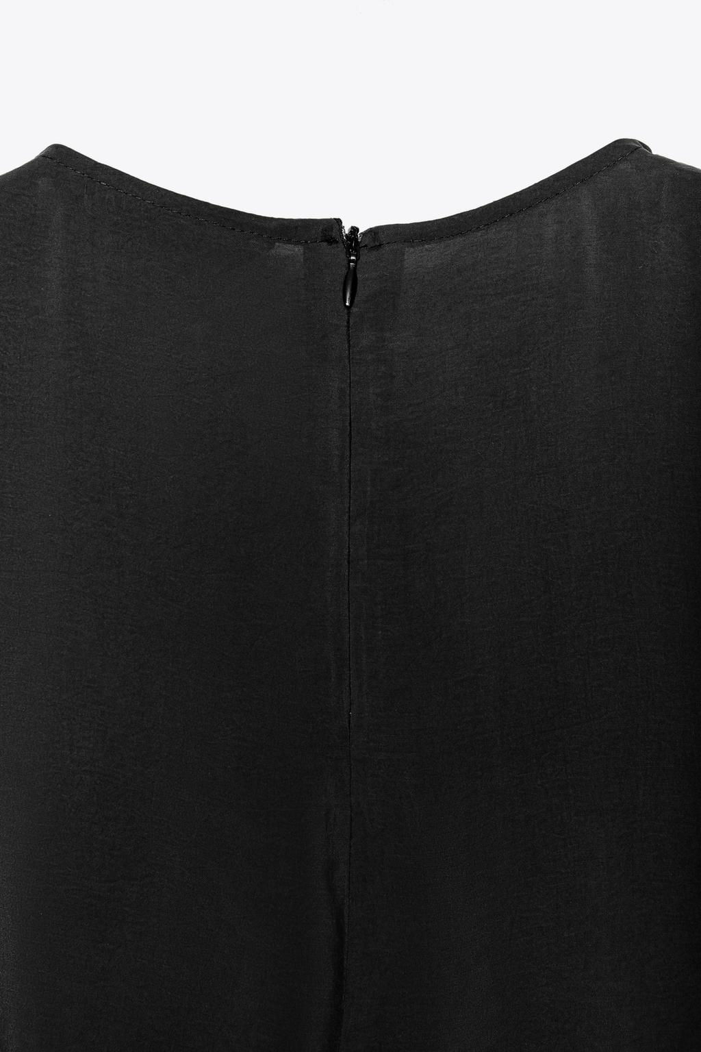 FLOWING VOLUMINOUS MIDI DRESS - Zara фото 16