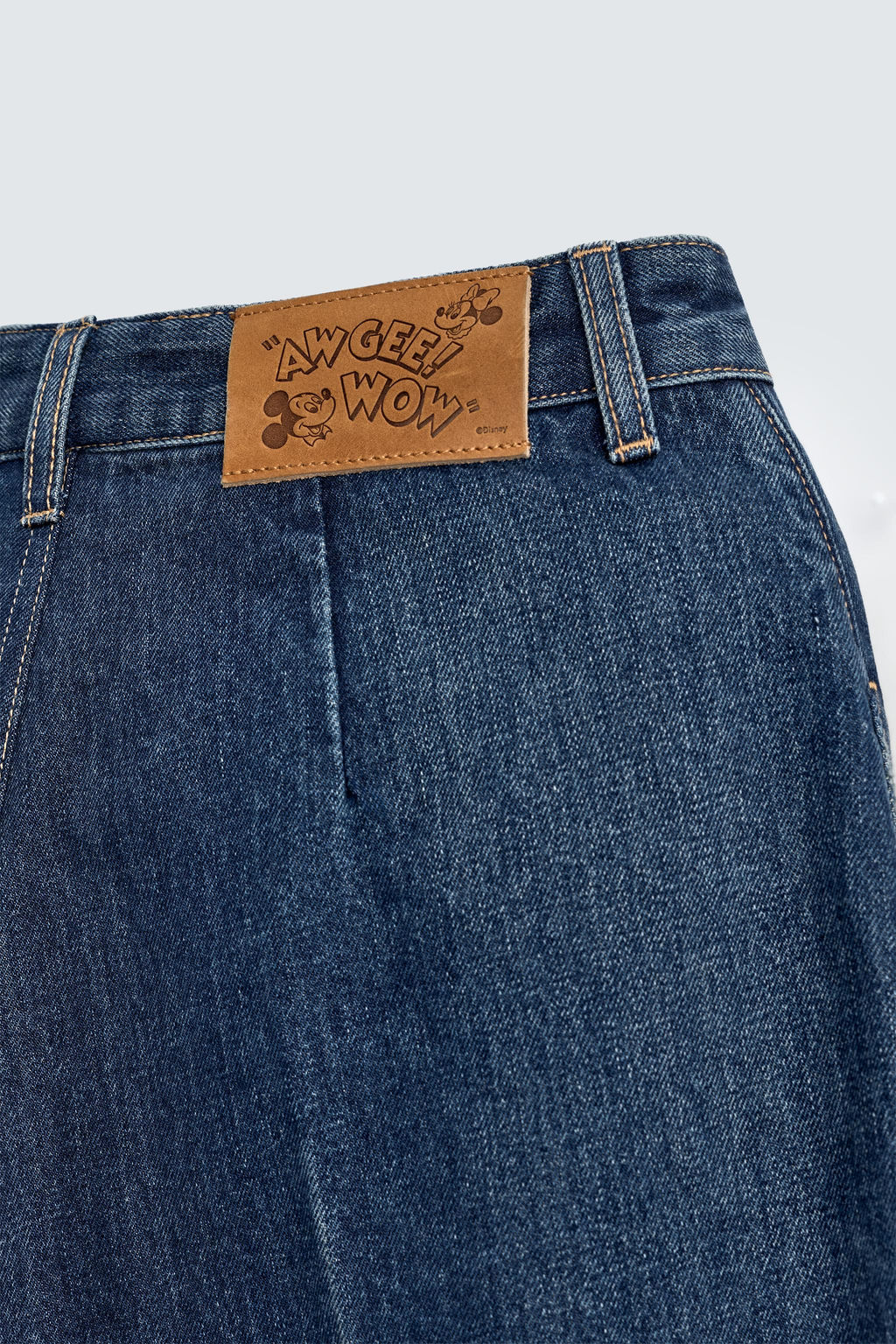 DENIM JORTS BERMUDA SHORTS HARRY LAMBERT FOR ZARA X DISNEY фото 5