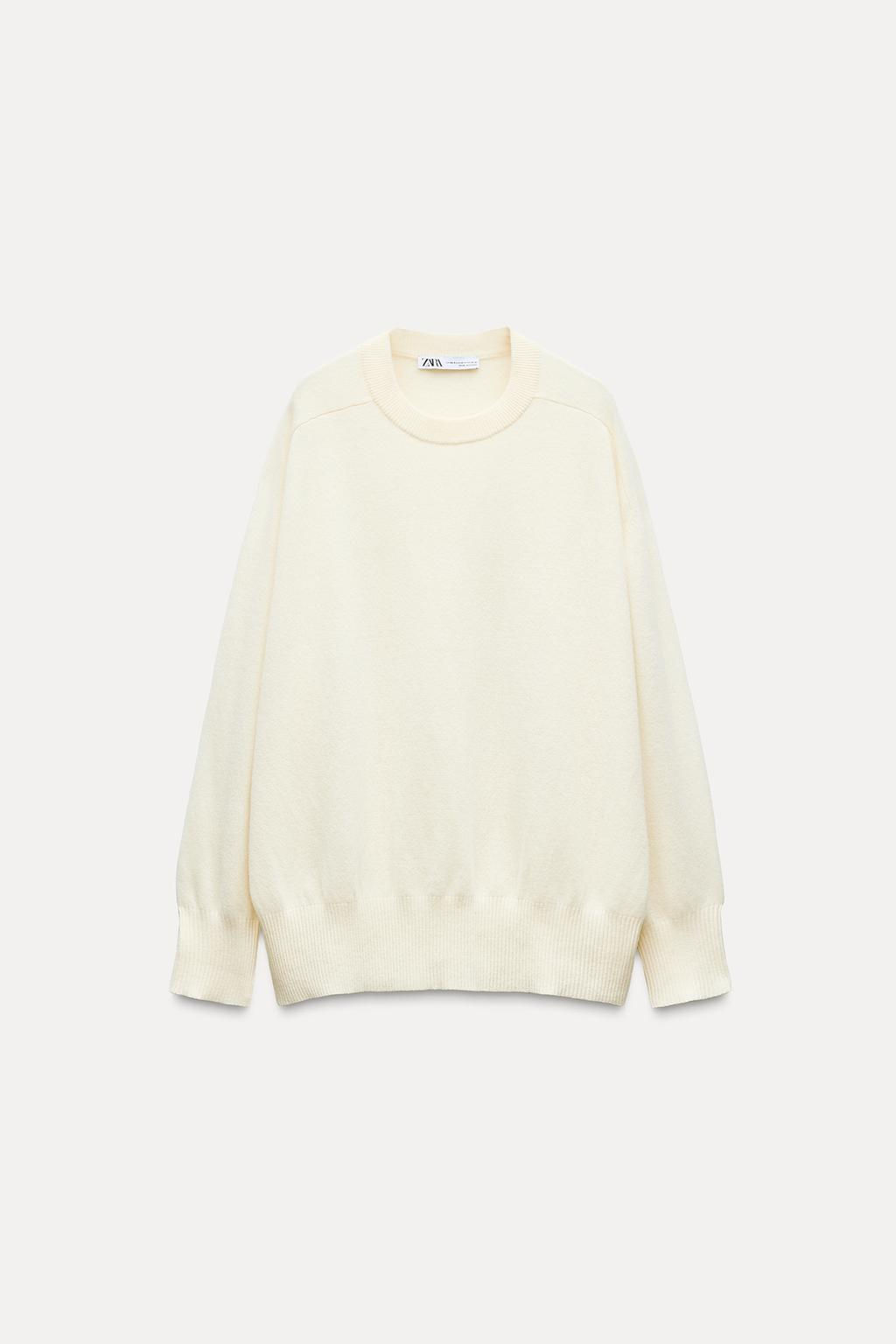 BASIC 100% WOOL SWEATER - Zara фото 7