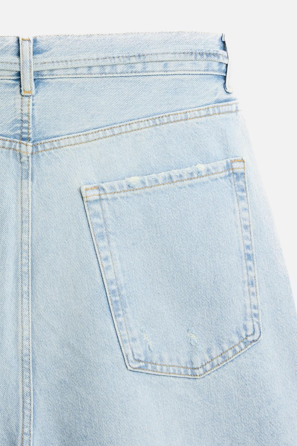 DISTRESSED BAGGY JEAN - Zara фото 9