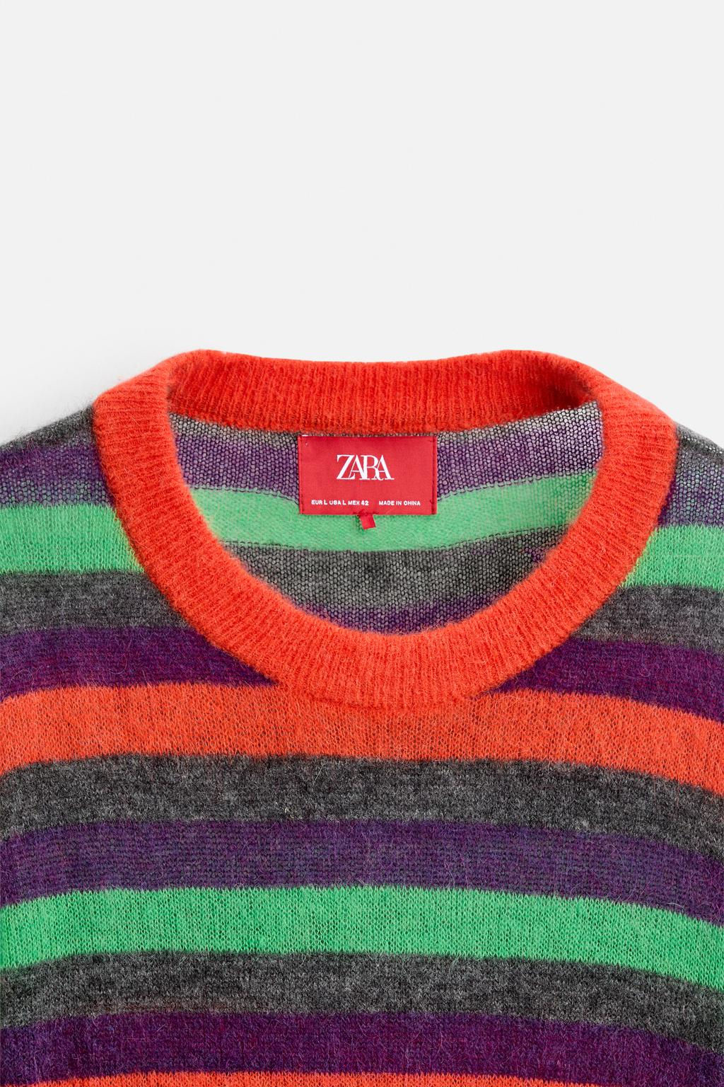 STRIPED SWEATER X HARRY LAMBERT - Zara фото 9
