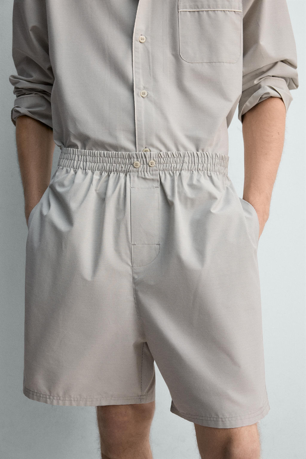 SET PIJAMA PANTAL?N CORTO LIMITED EDITION / Verde - Zara фото 5