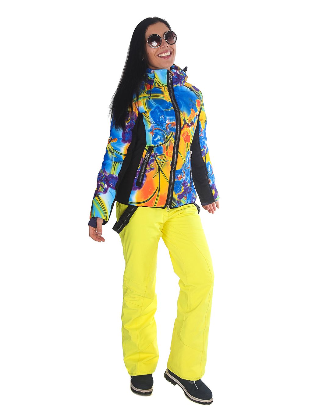 Куртка B-8692 Сине-желтый