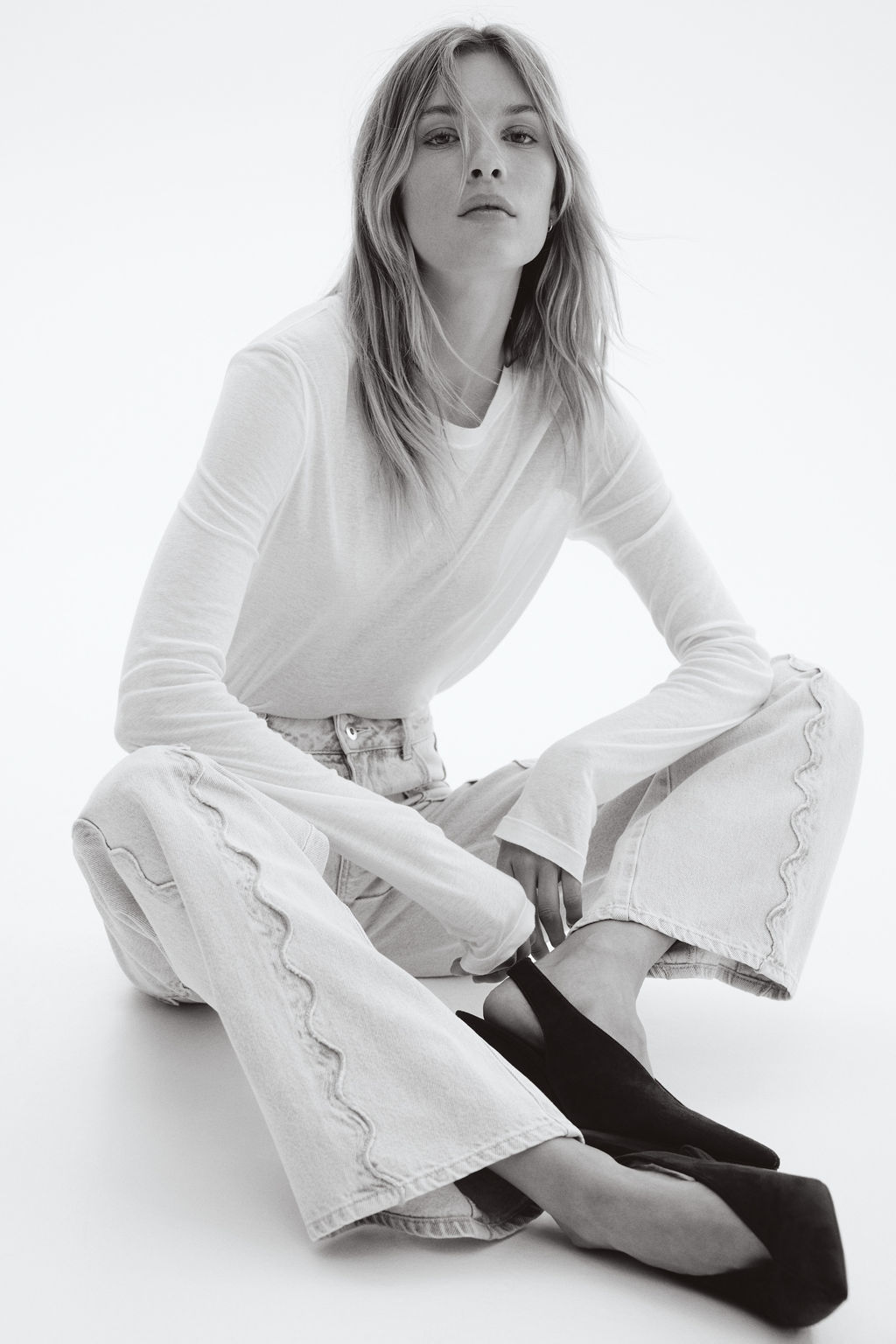 Flared Regular Waist Jeans - H&m фото 4