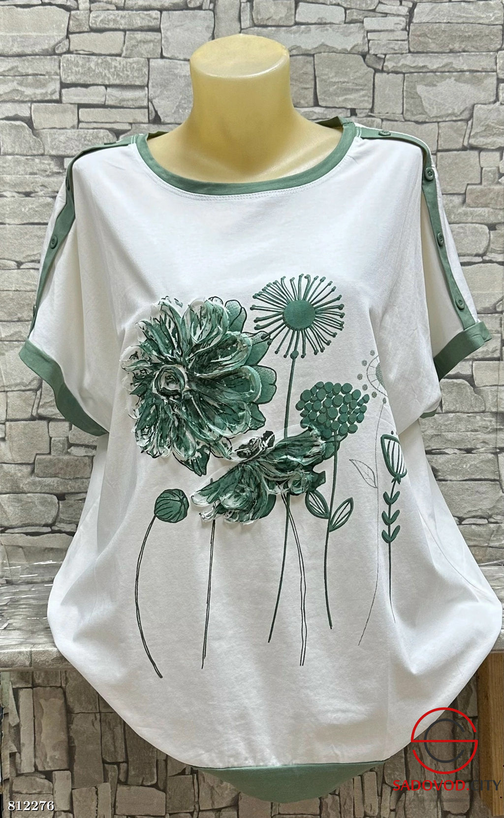 Кофта женская с рисунком - Bruno фото 3