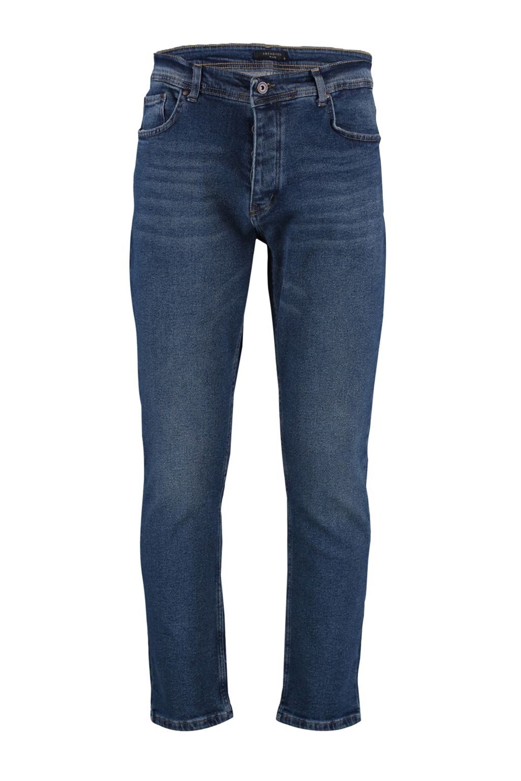 TRENDYOL MAN Indigo Esnek Kumas Skinny Dar Kesim Jeans TMNAW20JE0434 - Trendyolmilla фото 15