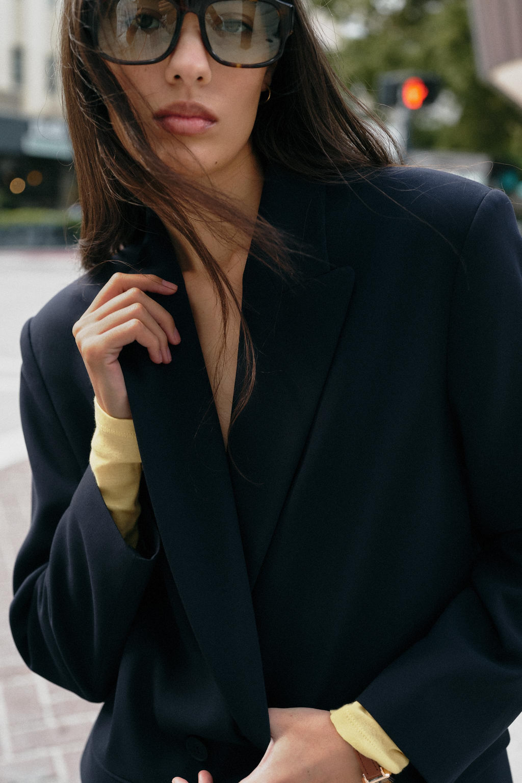 BLAZER CRUZADA OVERSIZE / Marino - Zara фото 3