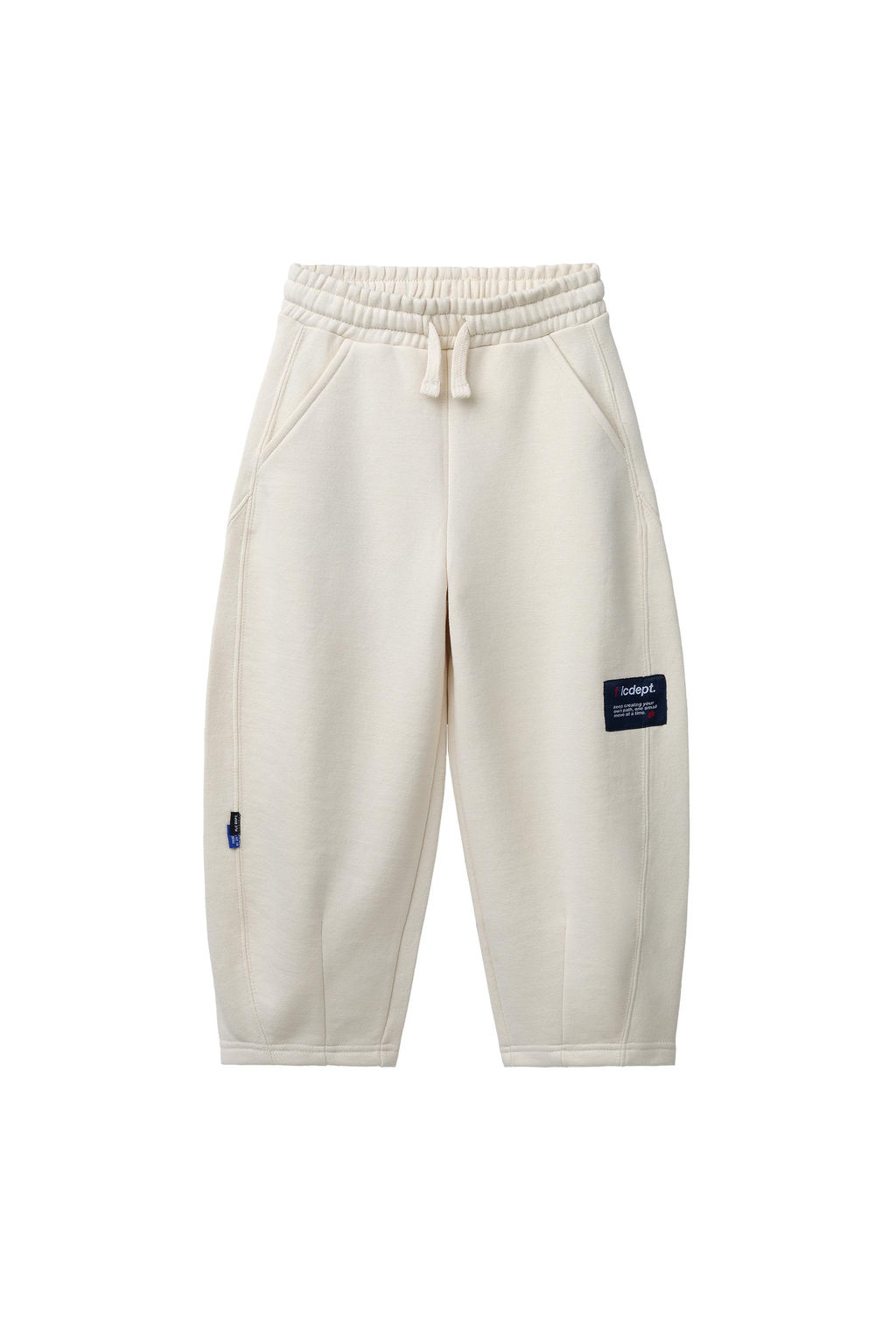 BARREL PLUSH TROUSERS WITH LABEL - Zara фото 5