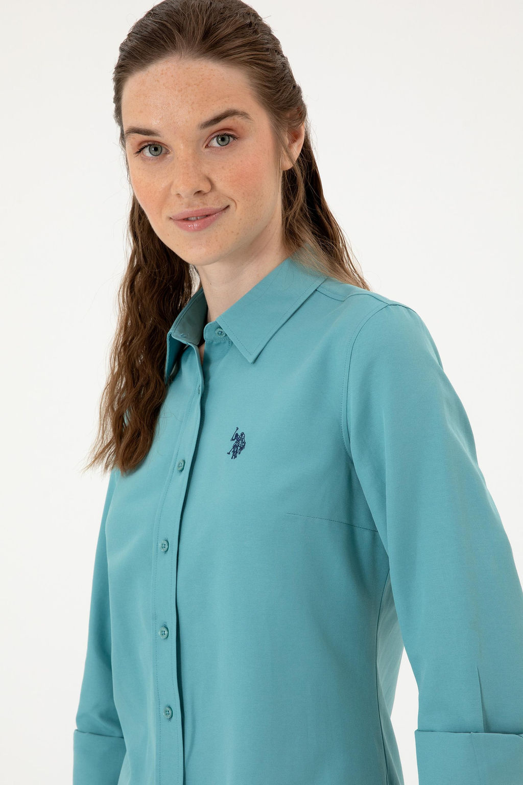 Kad_n Mint Uzun Kollu Basic G_mlek Sepette S_rpriz _ndirim - U.s. polo assn фото 2