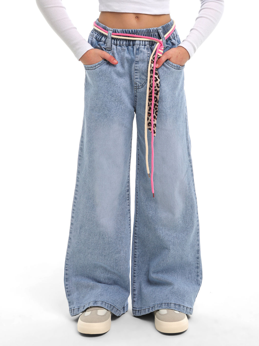 Джинсы-палаццо для девочек