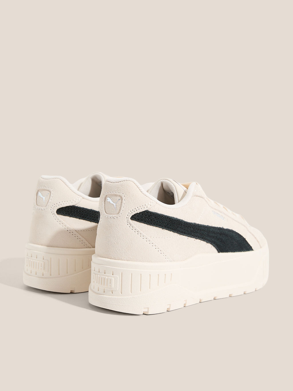 Женские кеды PUMA Karmen II Артикул 4587855, светло-бежевый