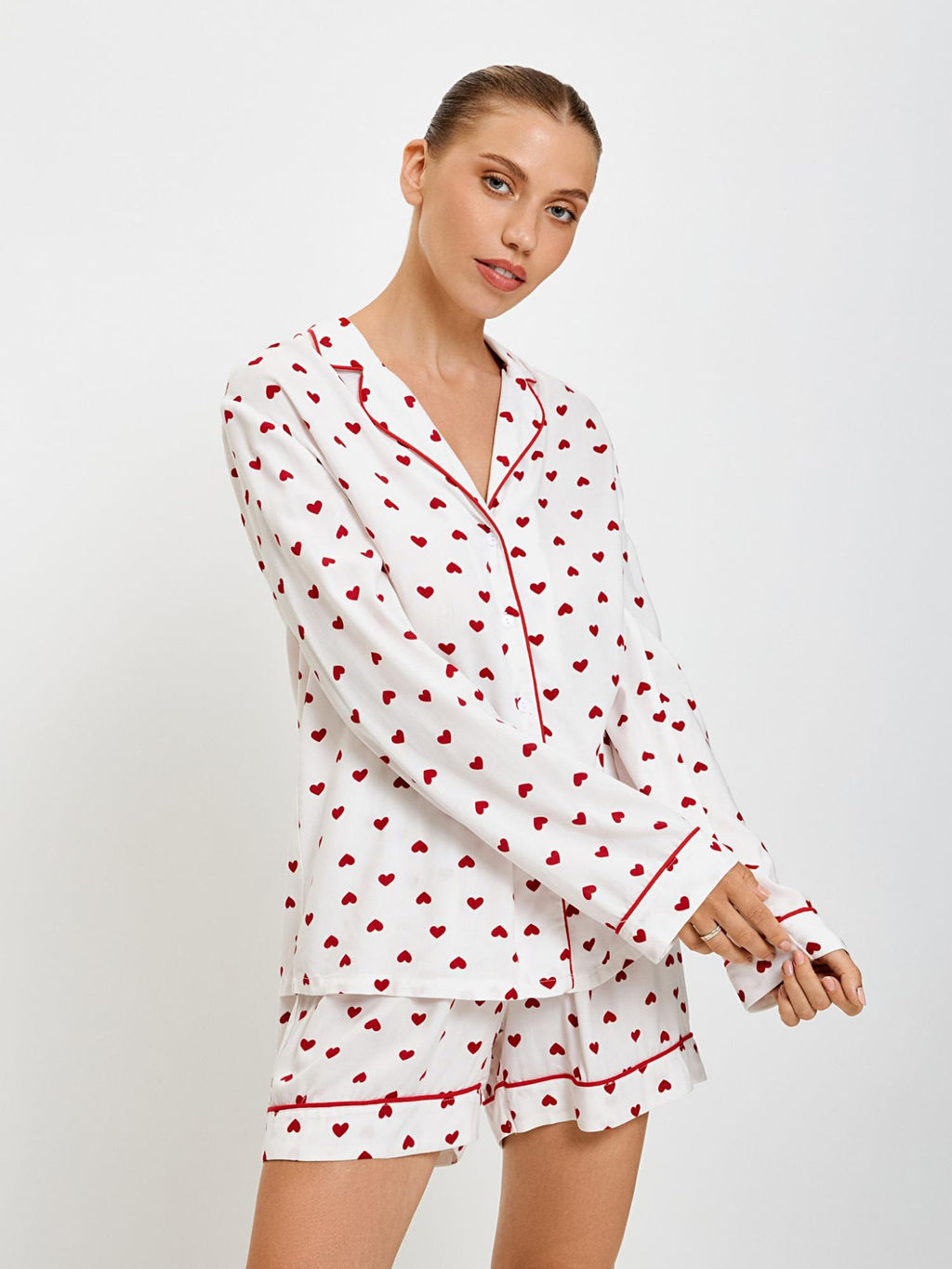 Infinity /  Шорты жен. Julitta белый принт - Infinity Lingerie фото 5