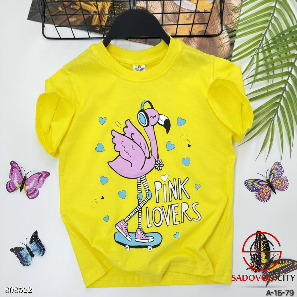 Футболка для девочки, хлопок