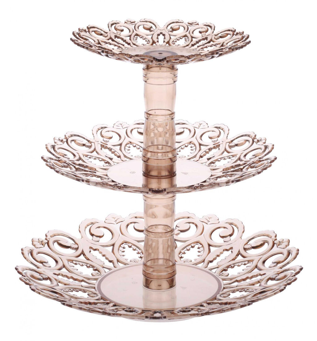 Фруктовница "Мелодия" 3-х ярусная арт. А(М6407), (М6620), (М6406)