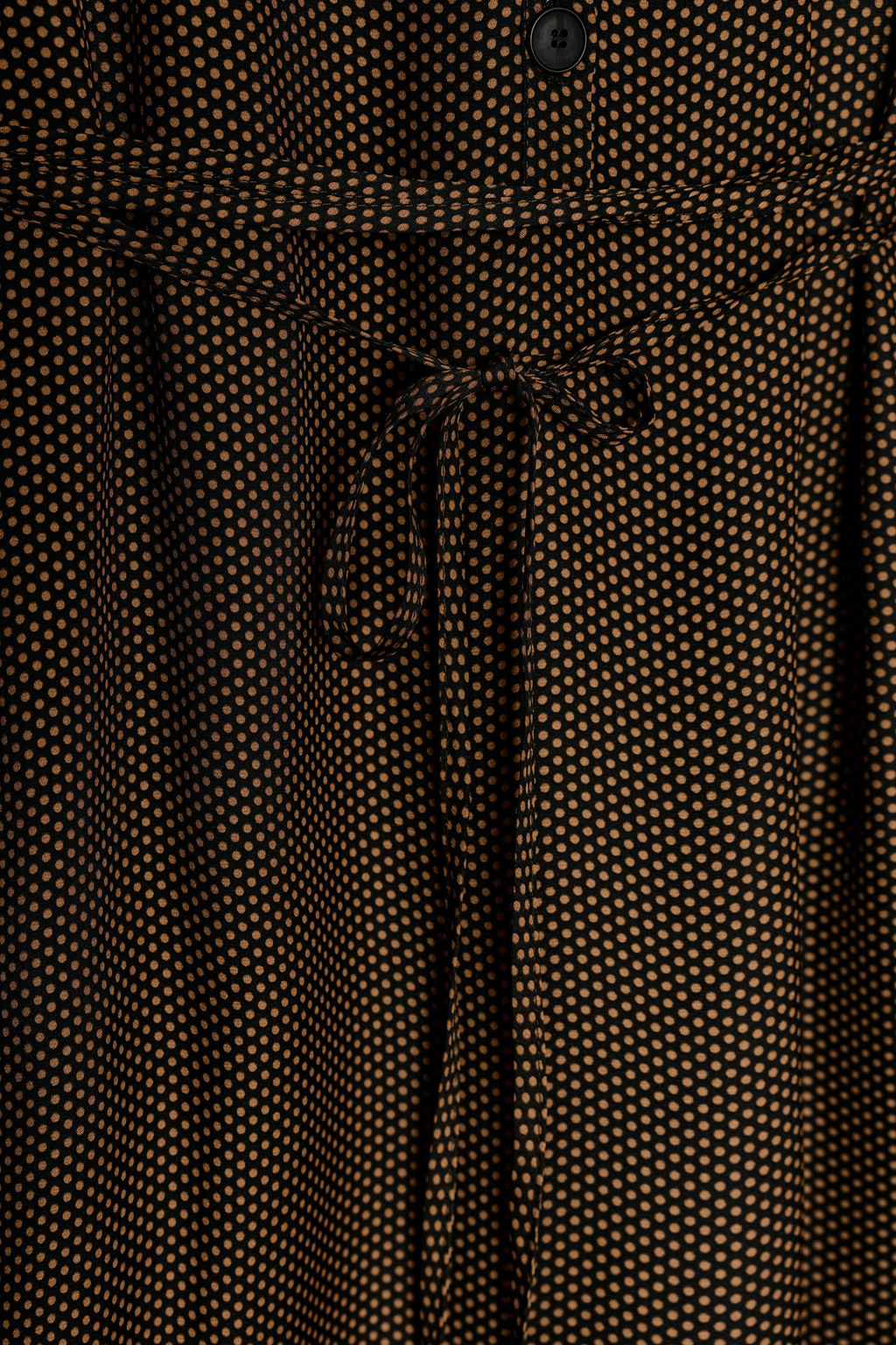 POLKA DOT DRESS WITH BELT ZW COLLECTION - Zara фото 7