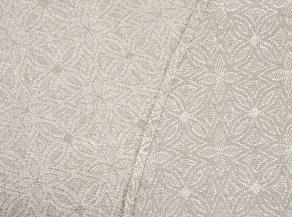 Скатерть круглая 21С256-ШР D204 "Лунный цветок" цв. 6 рис. 298 серый