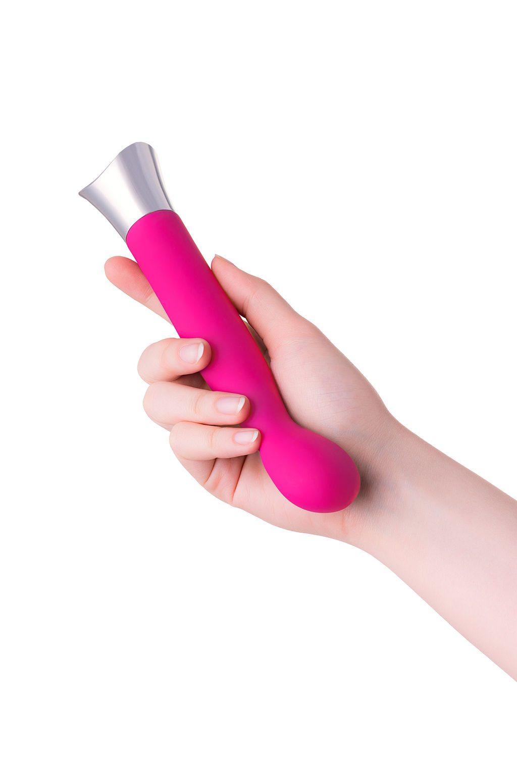 Стимулятор для точки G с гибкой головкой JOS GAELL, силикон, розовый, 21,6 см  фото 7