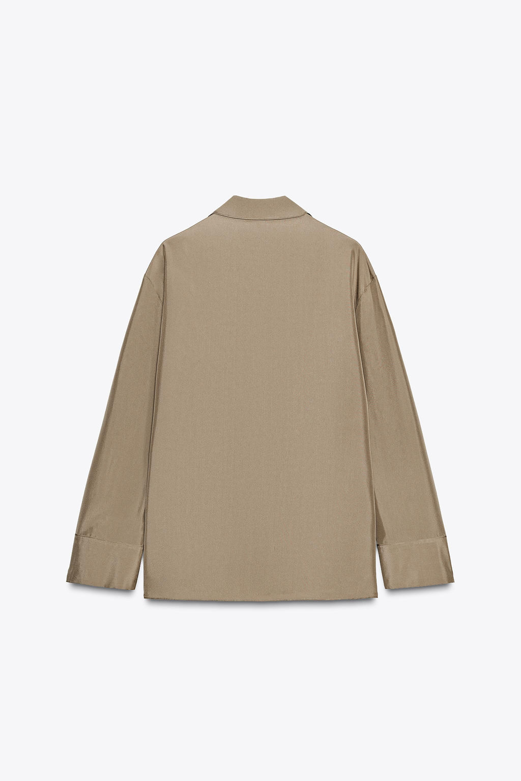 ZW COLLECTION SILK SHIRT WITH POCKET