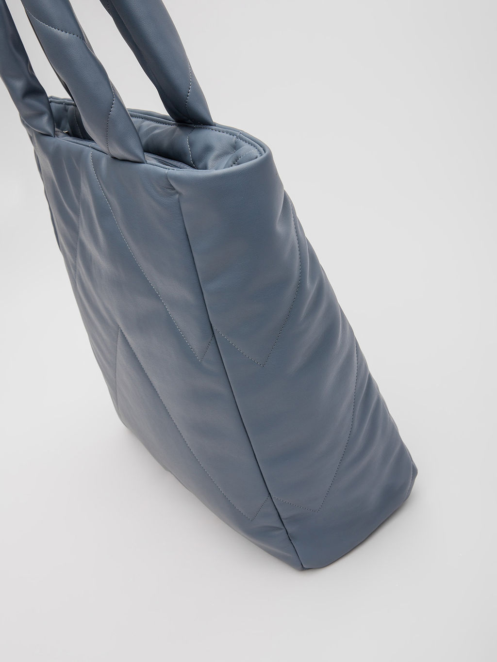 Серо-голубой шоппер S.Lavia  фото 11