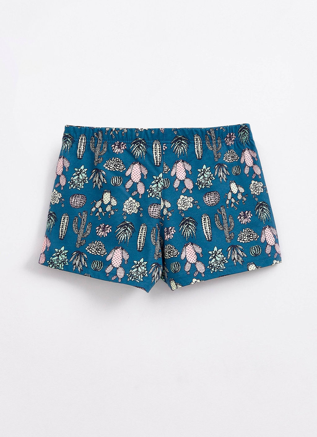 DEA MIA ШОРТЫ ЖЕНСКИЕ 5300 SHORTS (пижамные с рисунком) ДЖИНС ДЖИНС