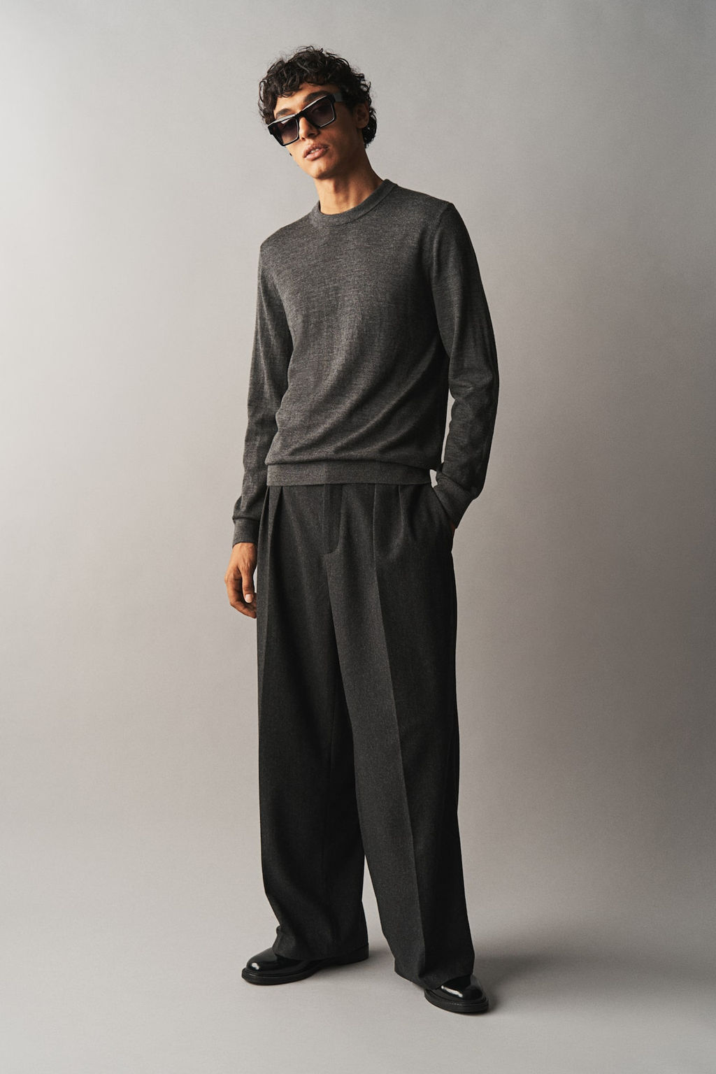 Jersey de lana Slim Fit - H&m фото 4