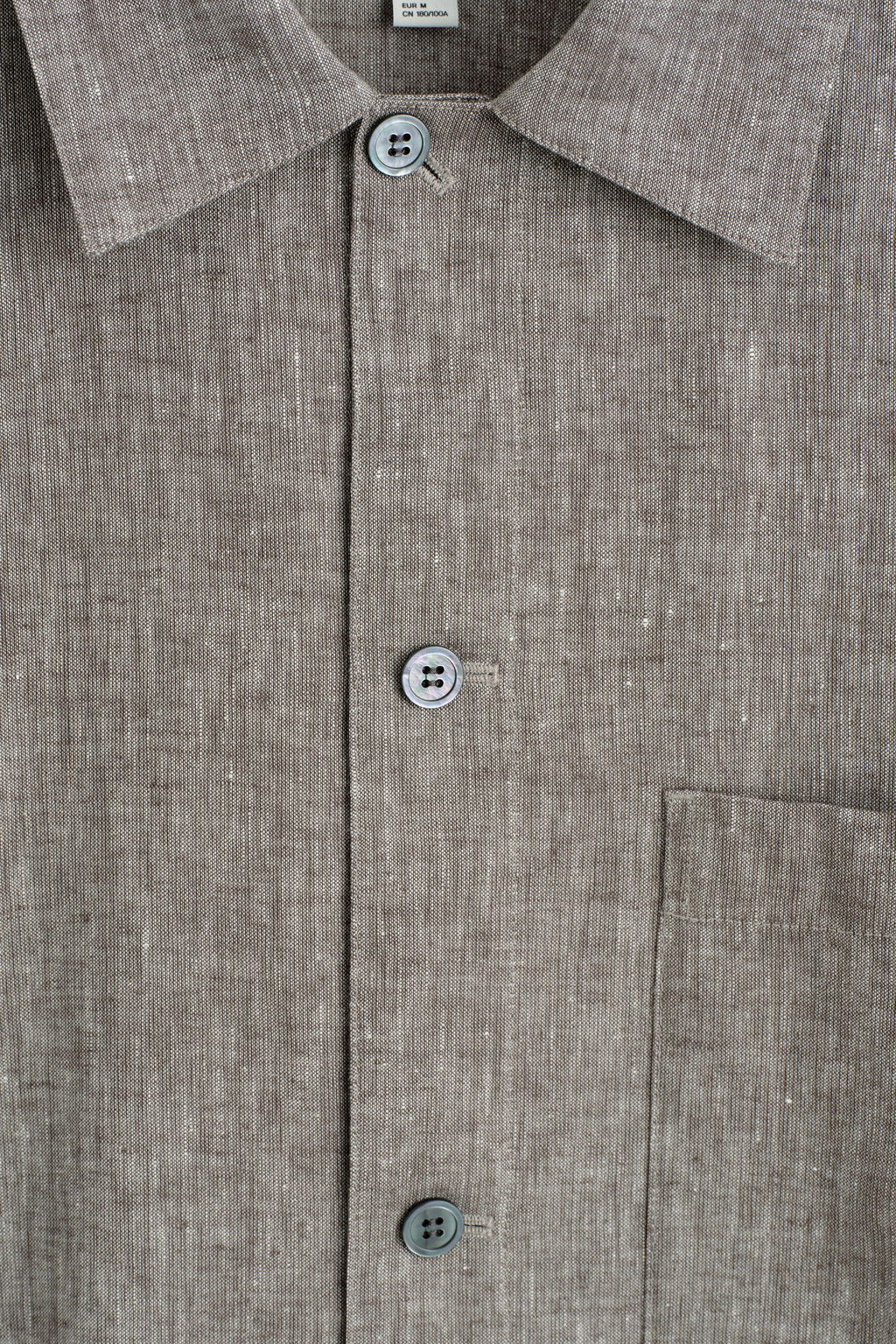 CAMISA DE LINO RELAXED FIT - H&m фото 8