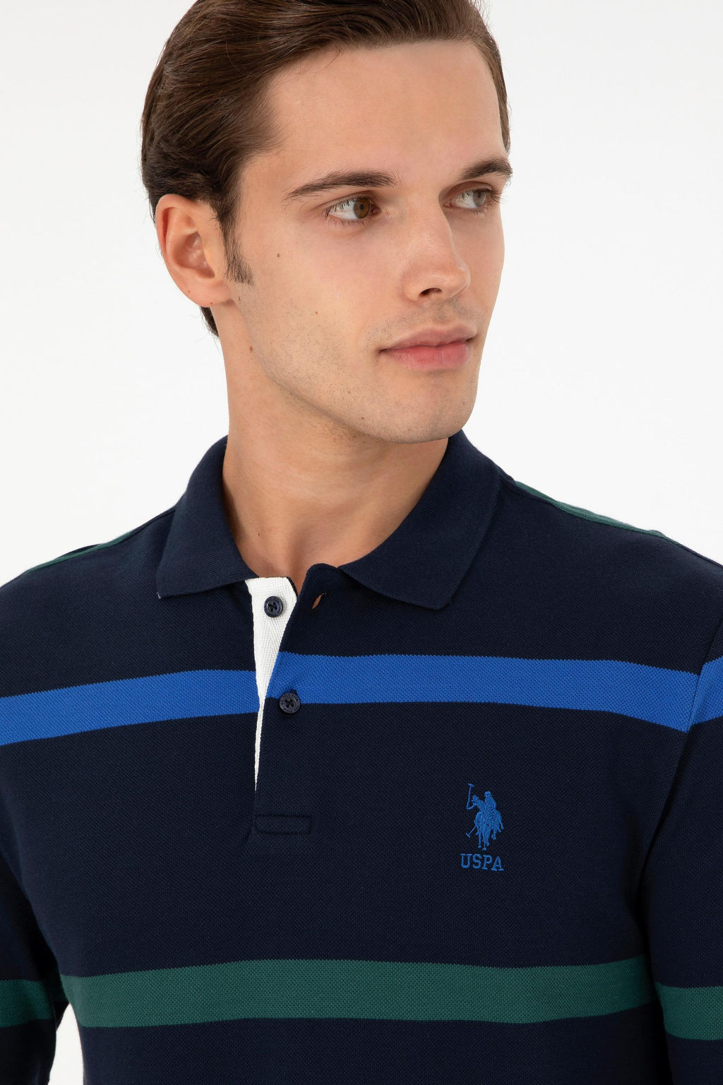 Мужской темно-синий свитшот Неожиданная скидка в корзине - U.s. polo assn фото 2