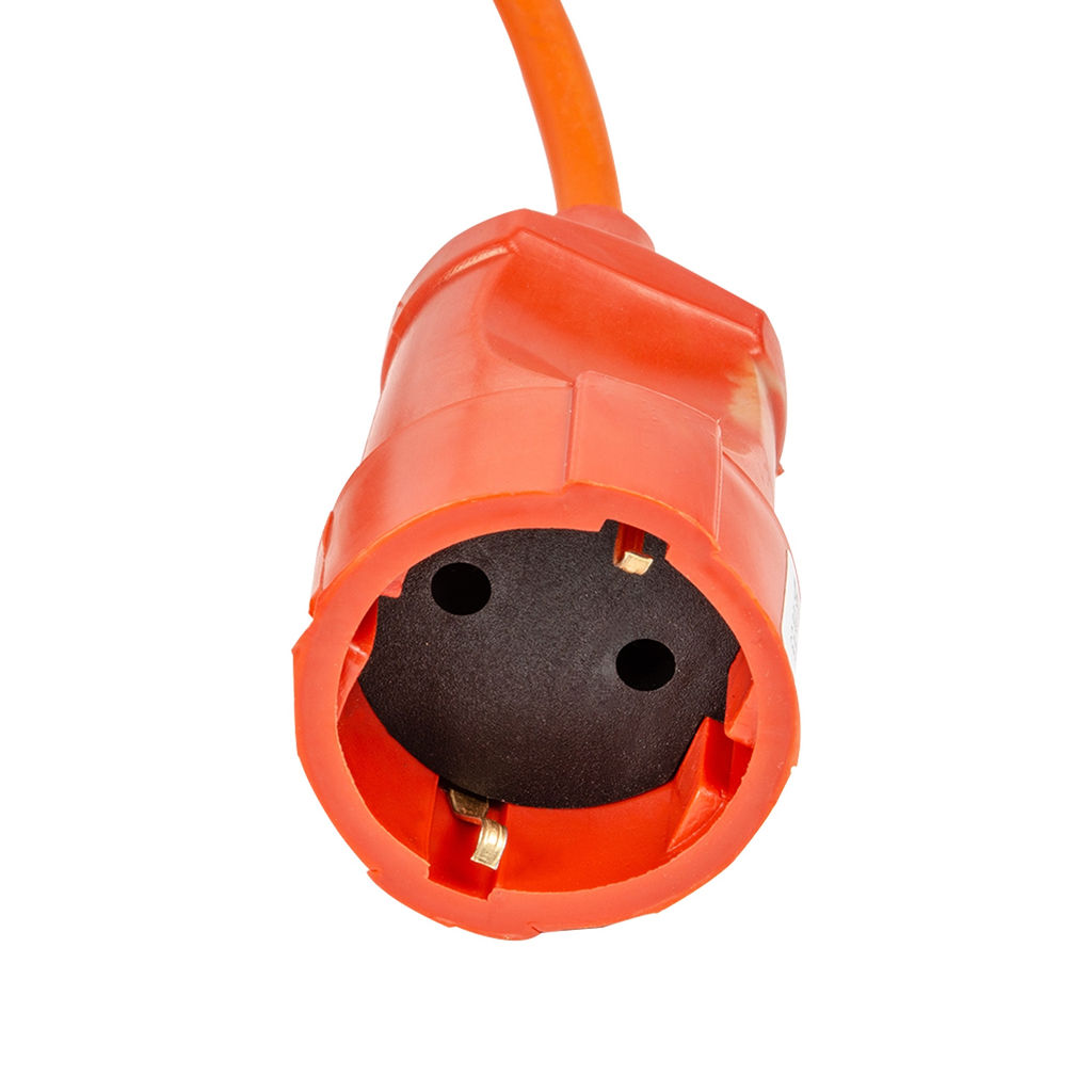 YX10-101 /UCK-1N/2x1,00/10M/F ORANGE Удлинитель силовой на рамке, б/з, 1гнездо, 10м (ПВС 2х1,00), 10A. Оранжевый. TМ Uniel