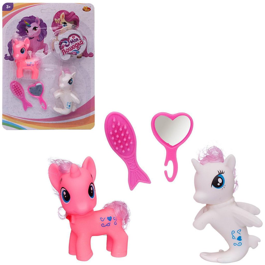 Моя лошадка. Пони, в наборе с аксессуарами, 4 вида в коллекции - Abtoys фото 8
