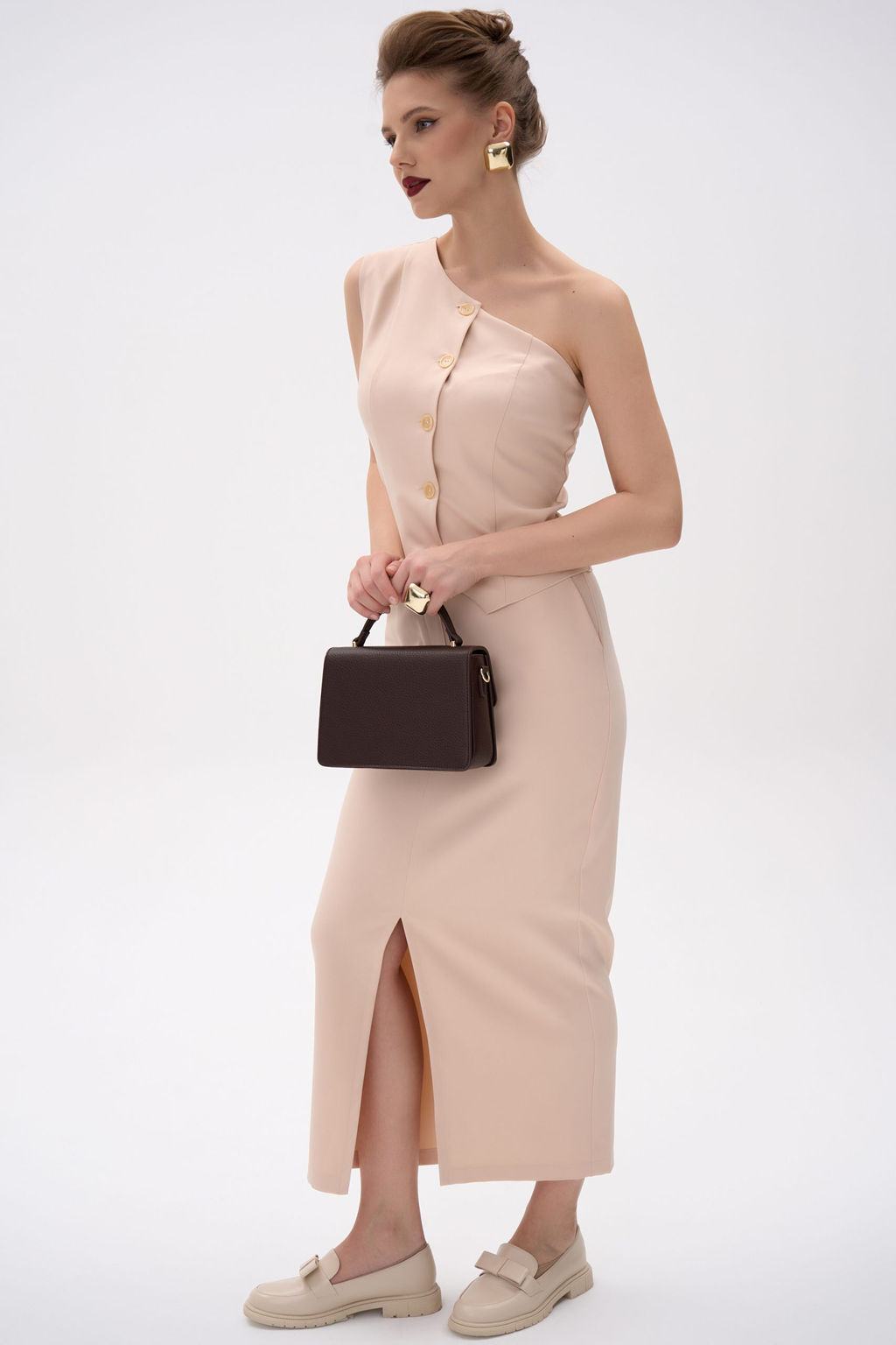 Юбка Клио (бежевый)