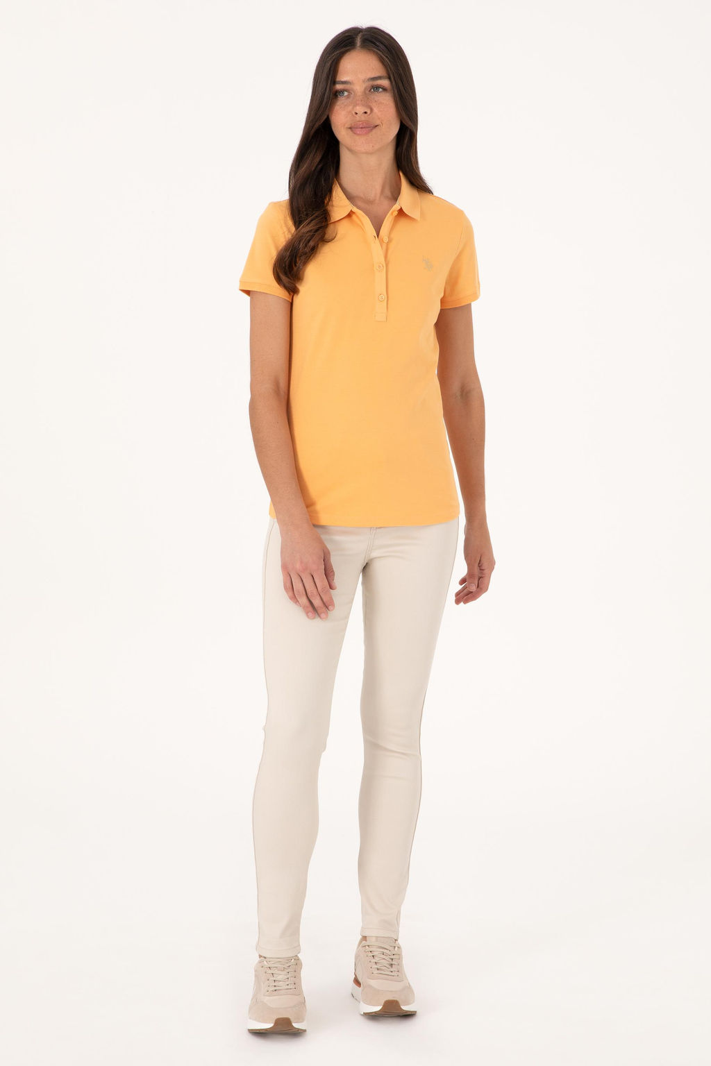 Kad_n Turuncu Basic Ti__rt Sepette S_rpriz _ndirim - U.s. polo assn фото 4