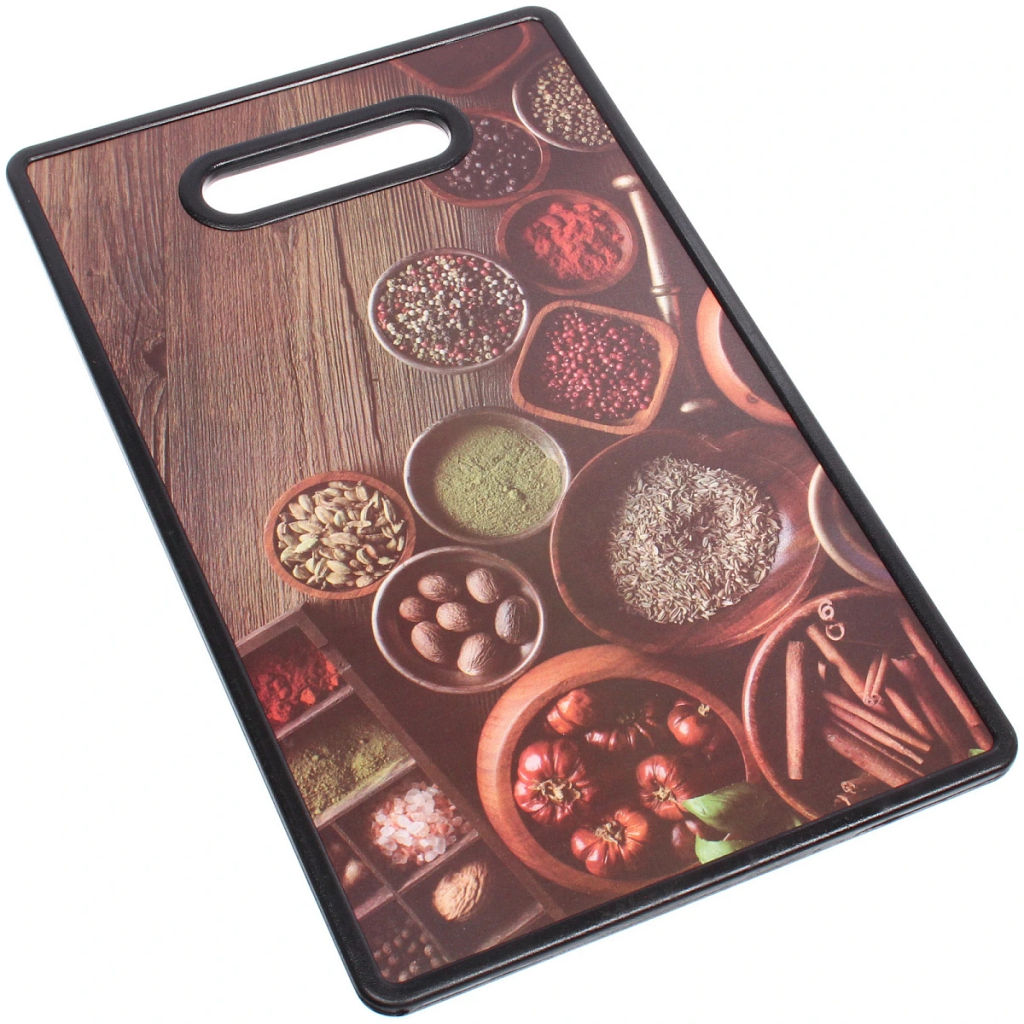 Цена за 2 шт. Доска разделочная пластиковая 37*23см "Специи"