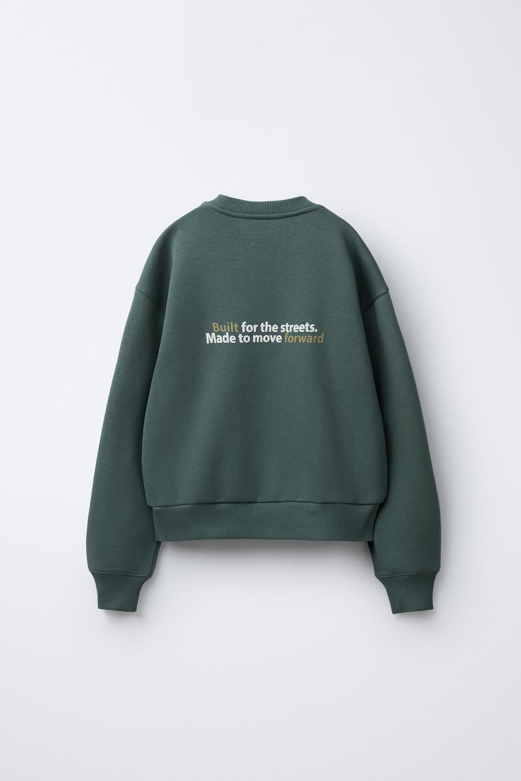 SLOGAN PRINT SWEATSHIRT - Zara фото 2