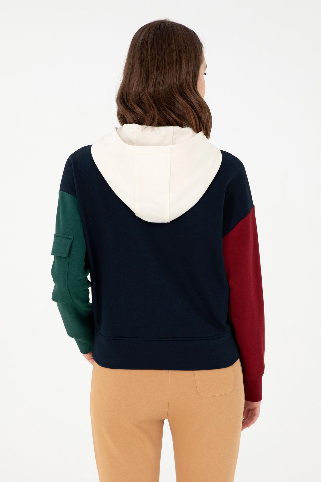 Женский темно-синий свитшот Неожиданная скидка в корзине - U.s. polo assn фото 5