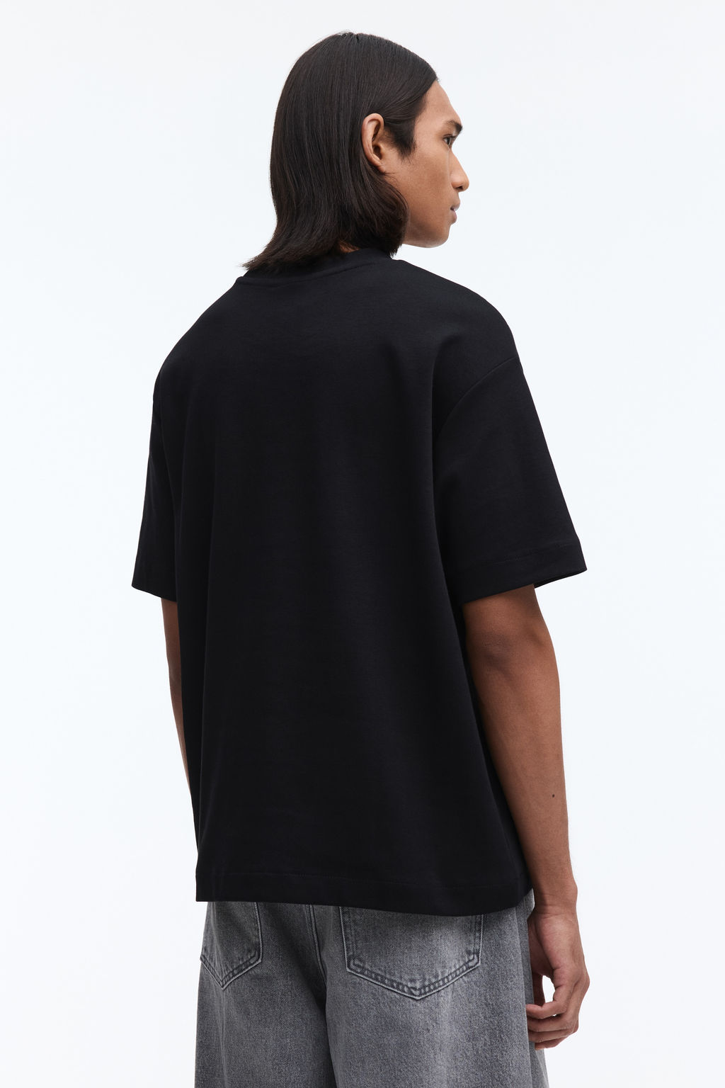 Camiseta interlock Loose Fit - H&m фото 7