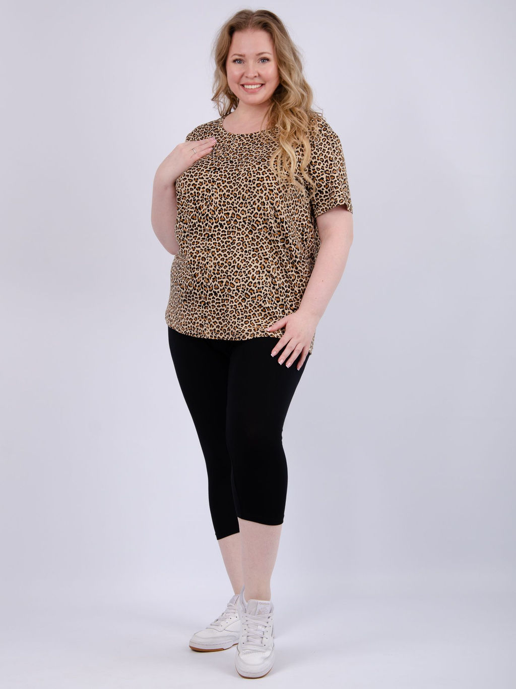 Костюм "Джина" леопард, вискоза (М)