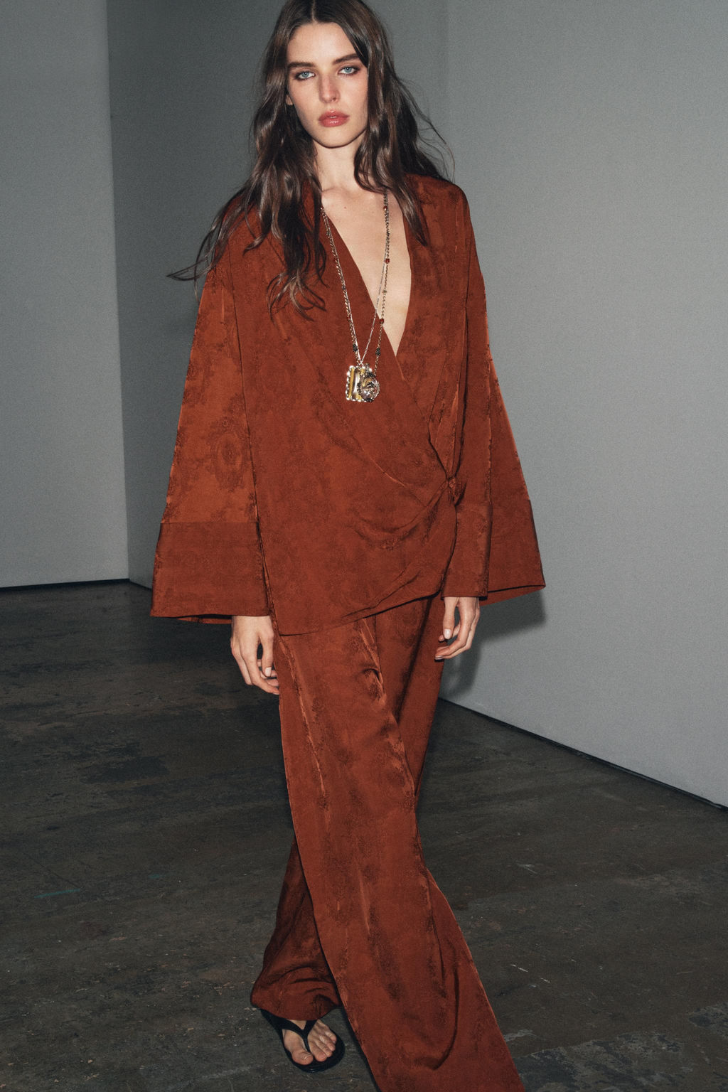 JACQUARD TROUSERS ZW COLLECTION - Zara фото 2