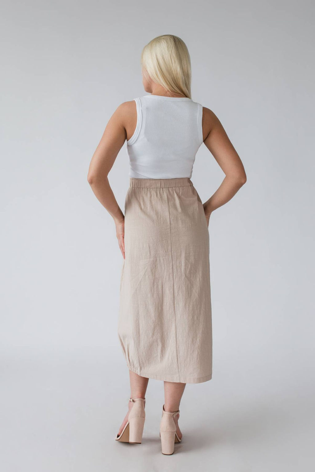 Юбка женская 182/01/Бежевый - Rise фото 4
