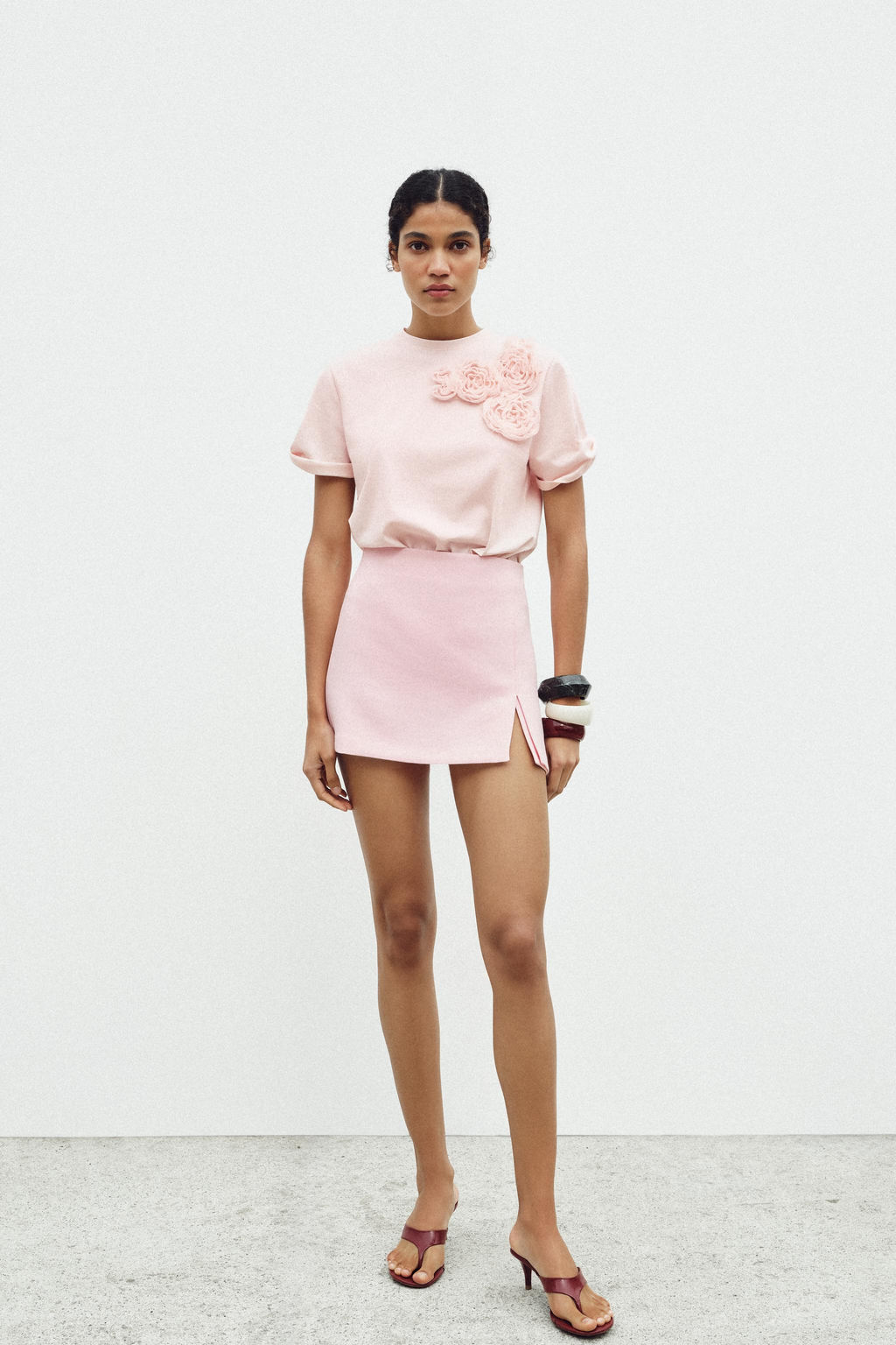 FLORAL T-SHIRT - Zara фото 13