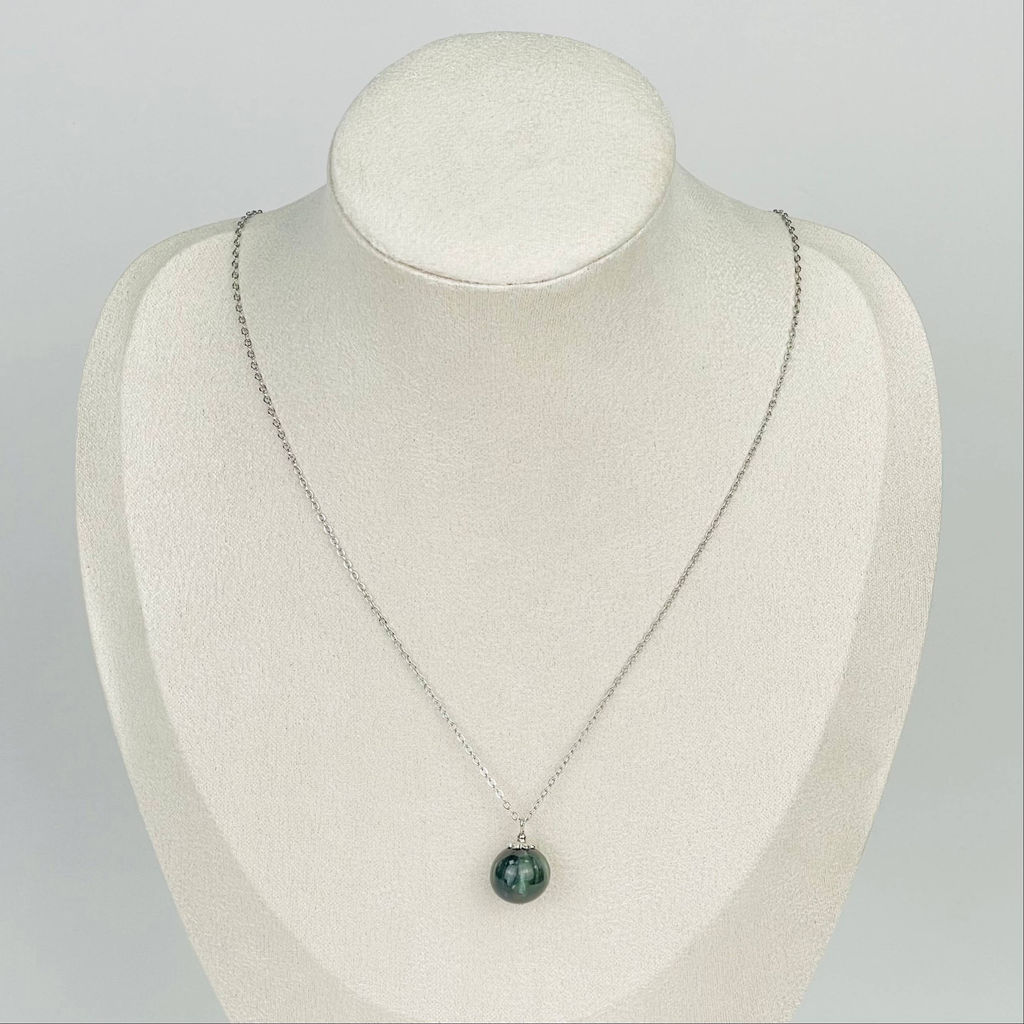 Кулон на цепочке из Серафинита 45 см +