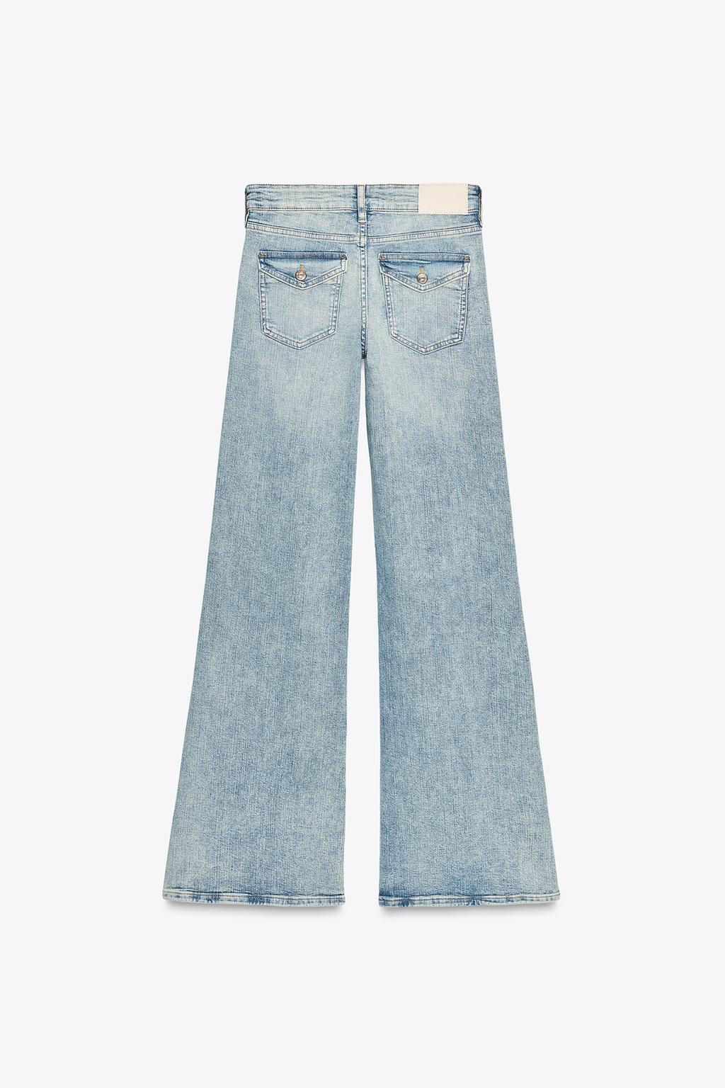 Z1975 FLARE FIT LOW-RISE JEANS - Zara фото 7