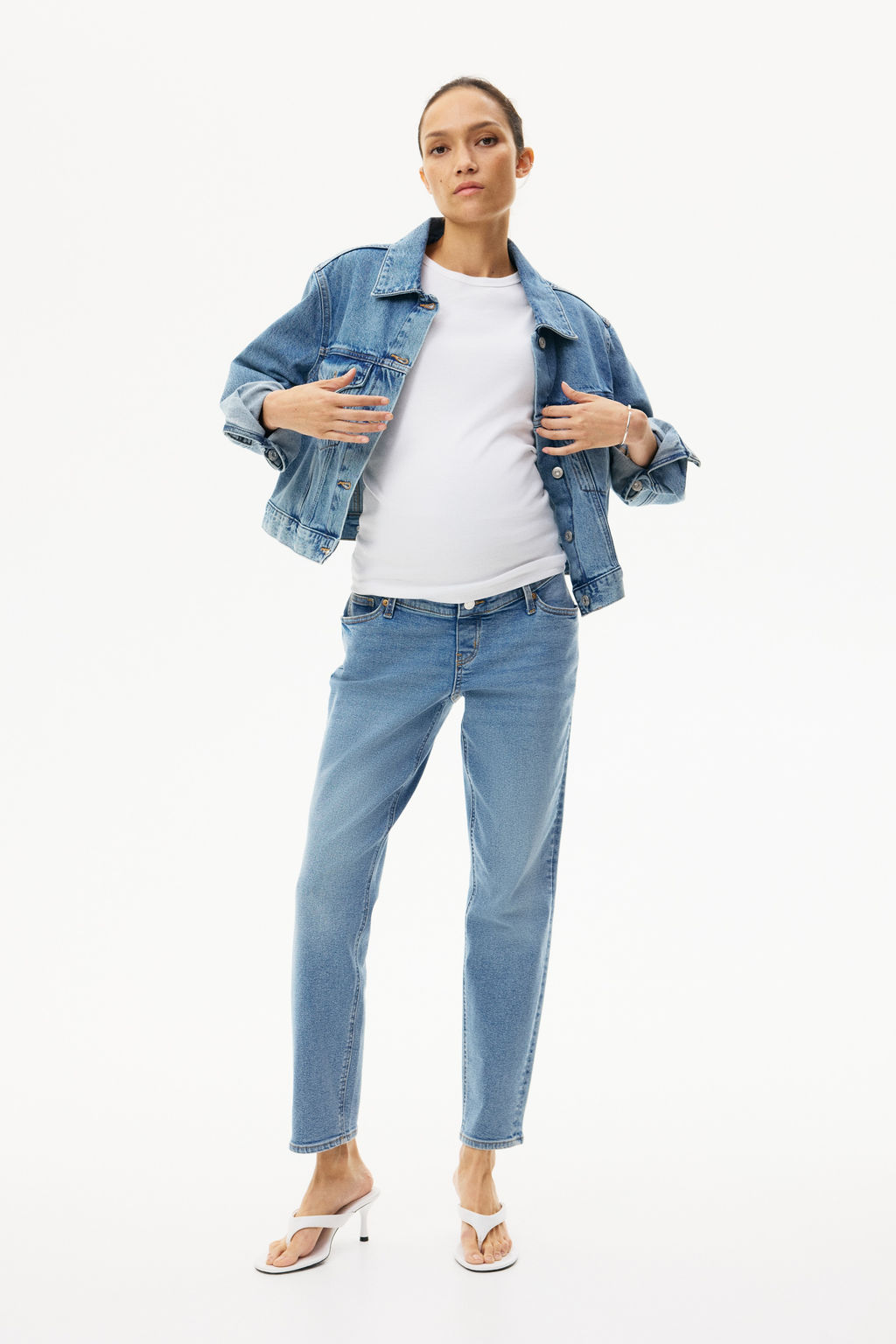 MAMA Slim Ankle Jeans - H&m фото 4