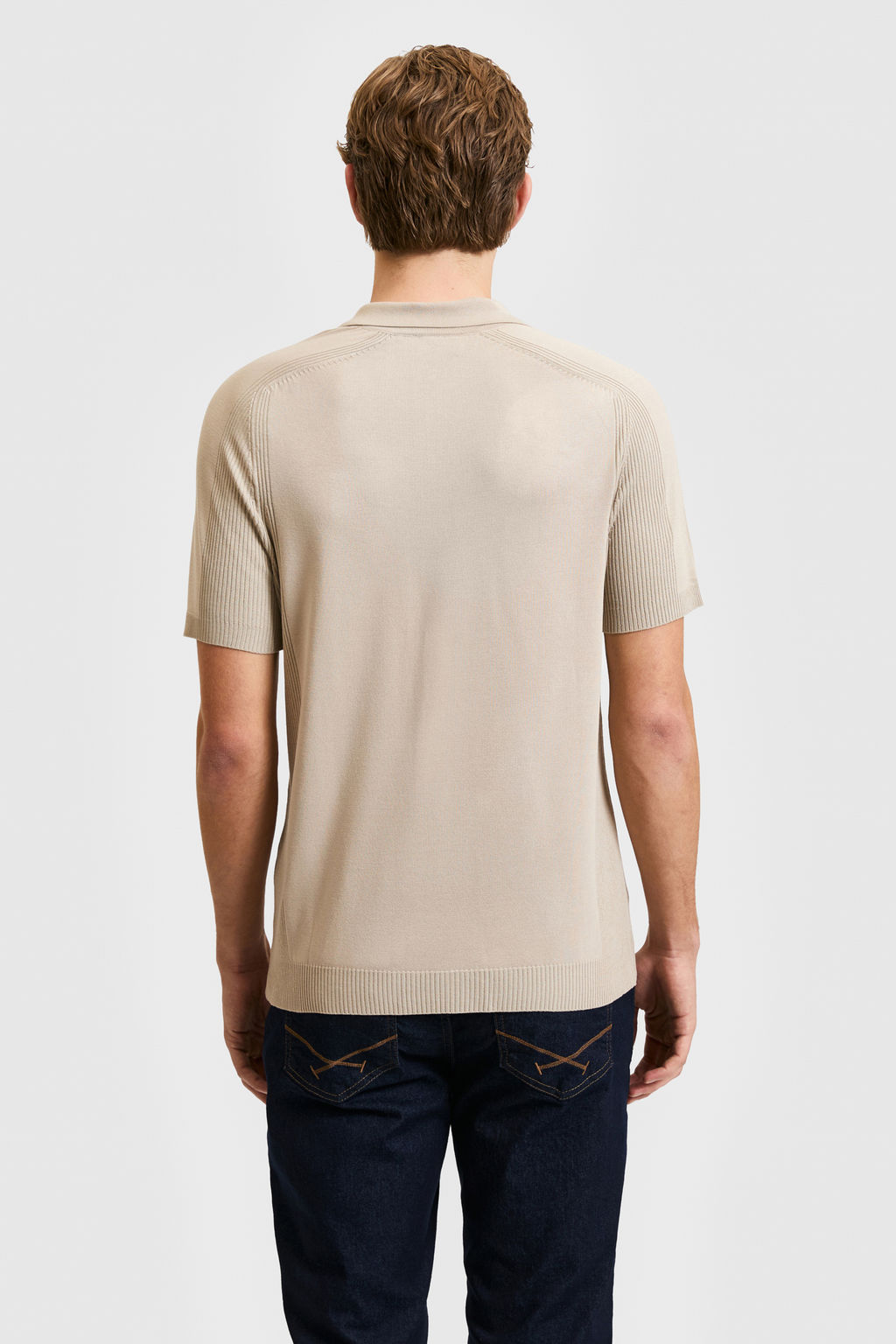Erkek TaЕ Slim Fit Polo Yaka YarДm FermuarlД TiЕГrt - U.s. polo assn фото 5