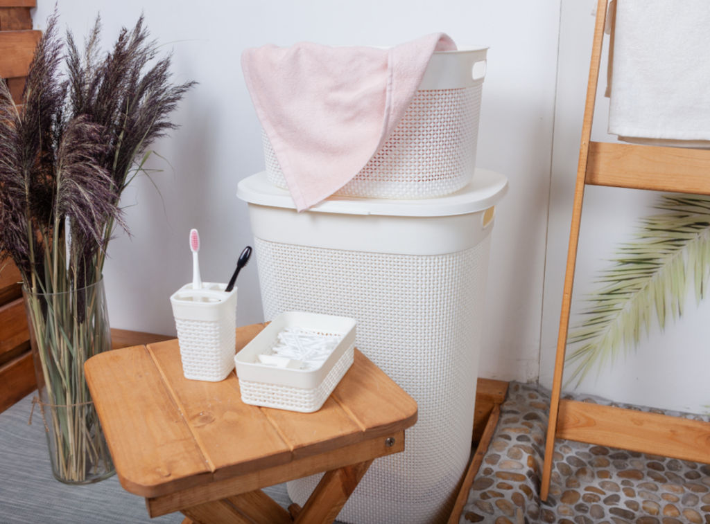 Корзина для хранения OSLO 18л молочный туман PT1353МЛ-10